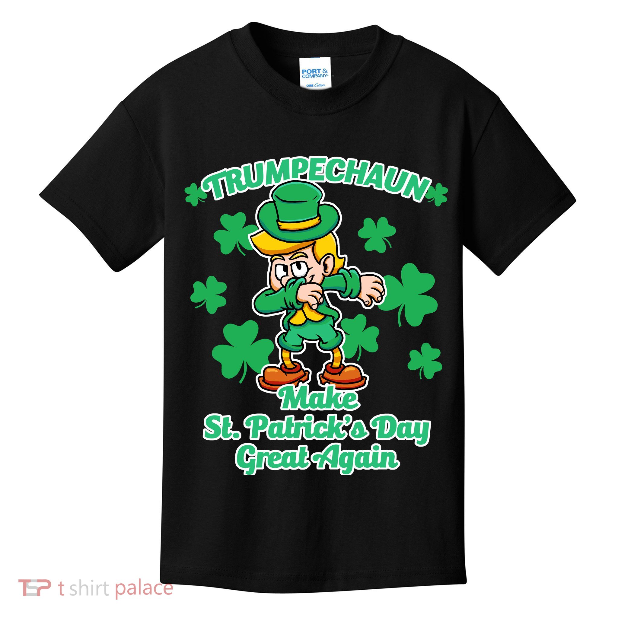 Trumpechaun - Make St Patrick's Day Great Again Kids T-Shirt