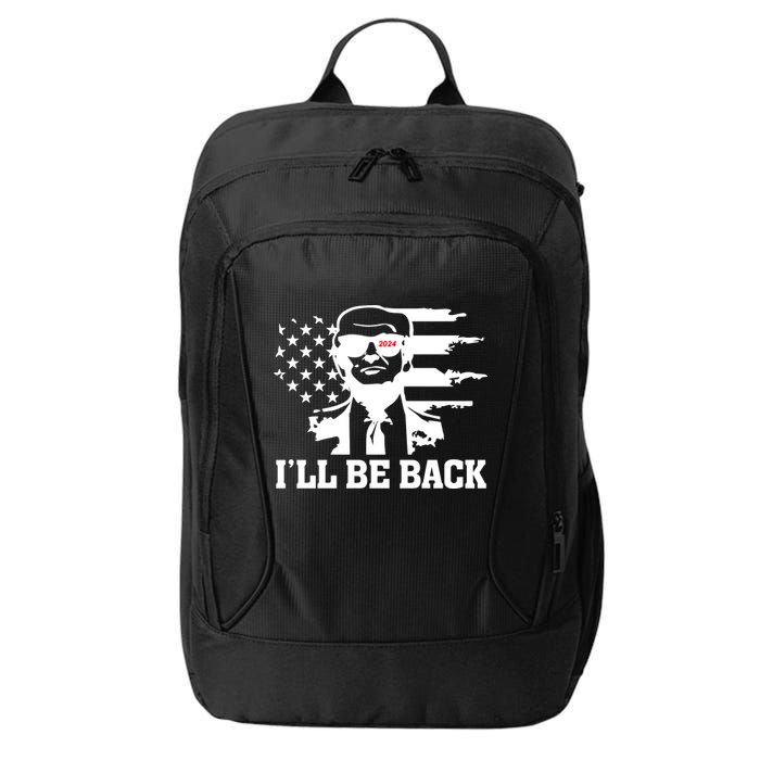 Trumpinator I'll Be Back 2024 Pro Trump City Backpack