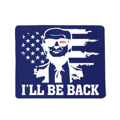 Trumpinator I'll Be Back 2024 Pro Trump Mousepad