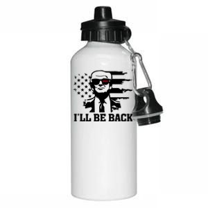 Trumpinator I'll Be Back 2024 Pro Trump Aluminum Water Bottle