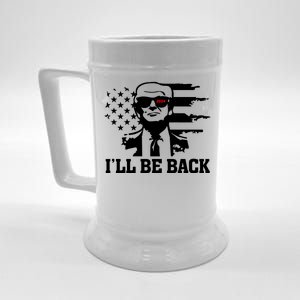 Trumpinator I'll Be Back 2024 Pro Trump Beer Stein