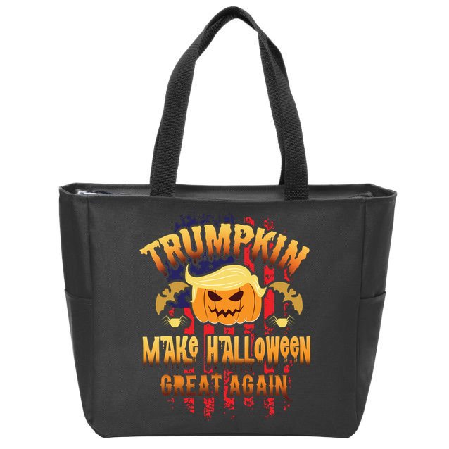 Trumpkin 2020 Make America Great Again Zip Tote Bag