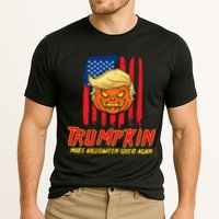 Trumpkin American Flag Make Halloween Great Again Cooling Performance Crew T-Shirt