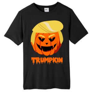 Trumpkin Funny Donald Trump Pumpkin Tall Fusion ChromaSoft Performance T-Shirt