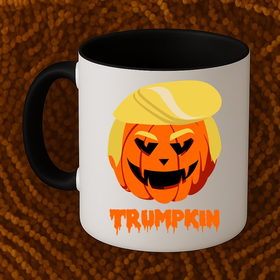 Trumpkin Funny Donald Trump Pumpkin Mug