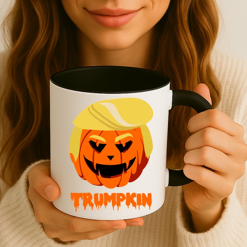 Trumpkin Funny Donald Trump Pumpkin Mug