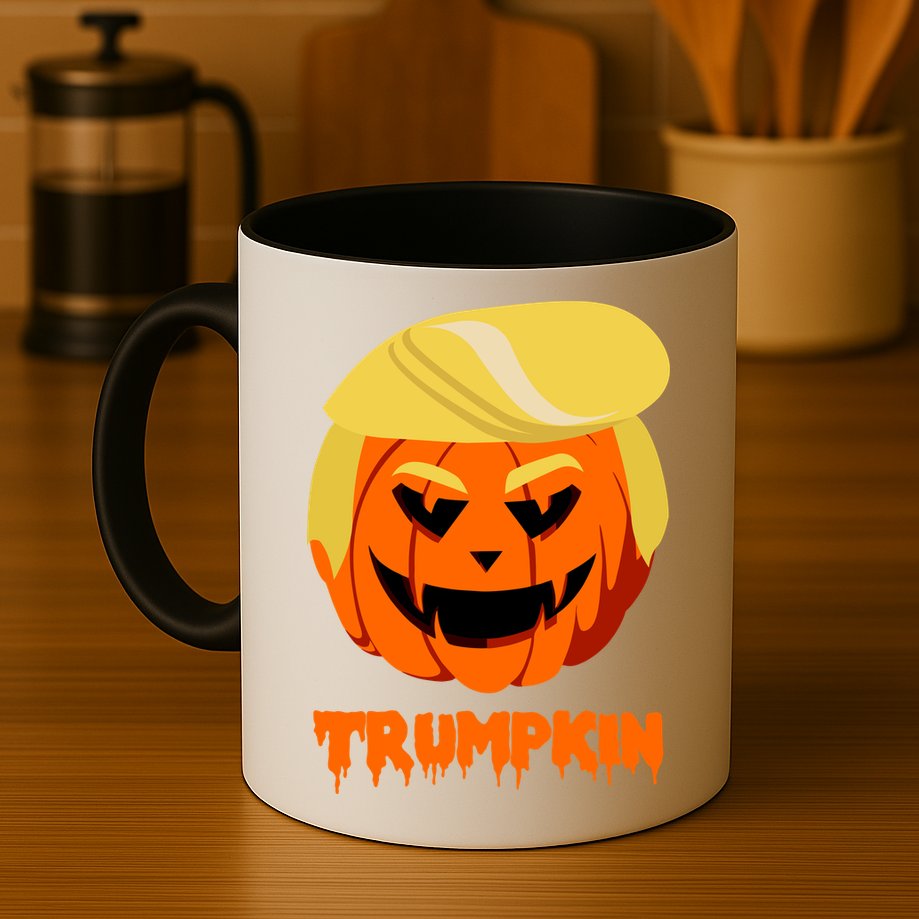 Trumpkin Funny Donald Trump Pumpkin Mug