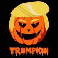 Trumpkin Funny Donald Trump Pumpkin Flatbill Hat