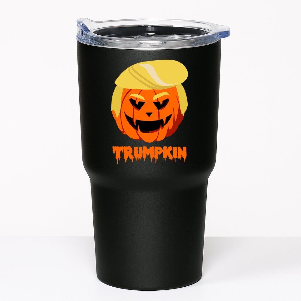 Trumpkin Funny Donald Trump Pumpkin Tumbler
