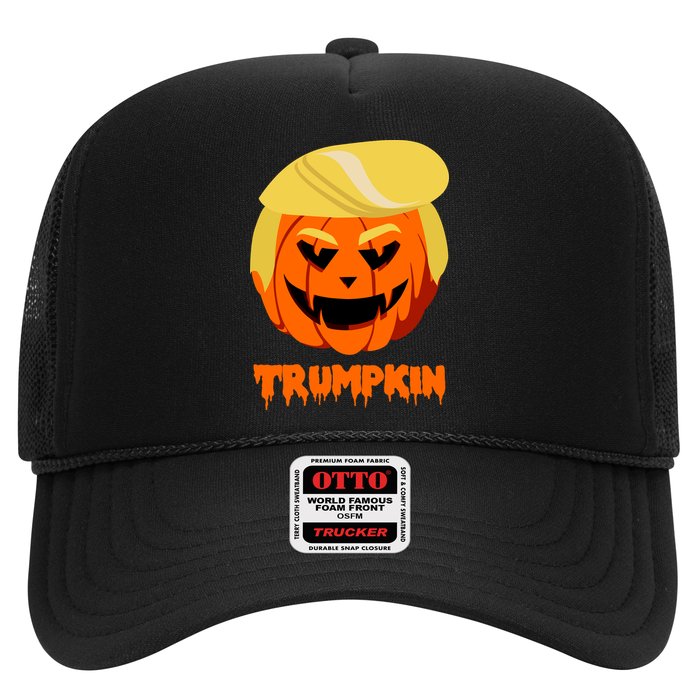 Trumpkin Funny Donald Trump Pumpkin Trucker Hat