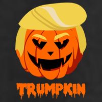 Trumpkin Funny Donald Trump Pumpkin Trucker Hat