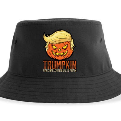 Trumpkin Make Halloween Great Again Sustainable Bucket Hat