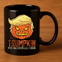 Trumpkin Make Halloween Great Again 11oz C Handle Ceramic Mug