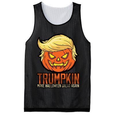 Trumpkin Make Halloween Great Again Mesh Reversible Basketball Jersey Tank