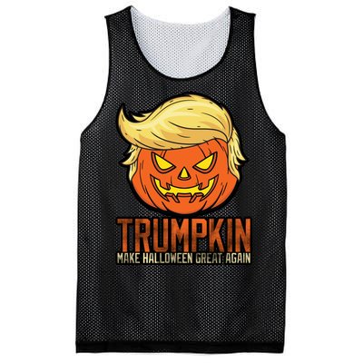 Trumpkin Make Halloween Great Again Mesh Reversible Basketball Jersey Tank