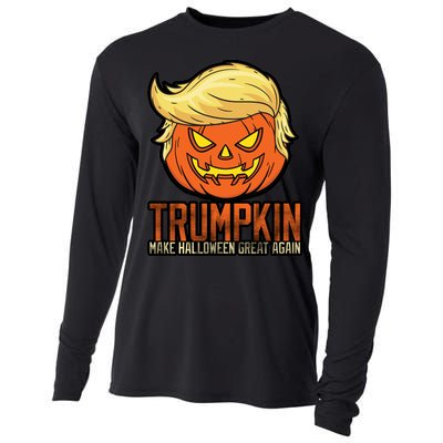 Trumpkin Make Halloween Great Again Cooling Performance Long Sleeve Crew