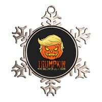 Trumpkin Make Halloween Great Again Metallic Star Ornament