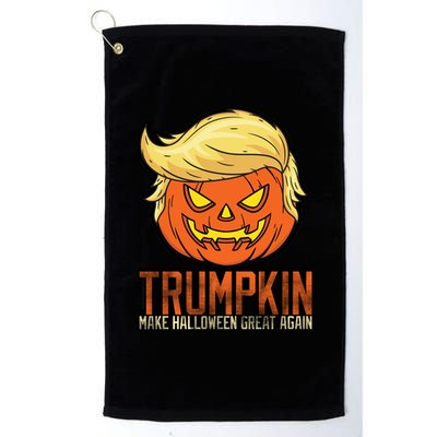 Trumpkin Make Halloween Great Again Platinum Collection Golf Towel