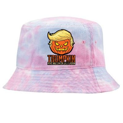 Trumpkin Make Halloween Great Again Tie-Dyed Bucket Hat