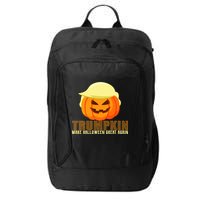 Trumpkin Make Halloween Great Again Donald Trump City Backpack