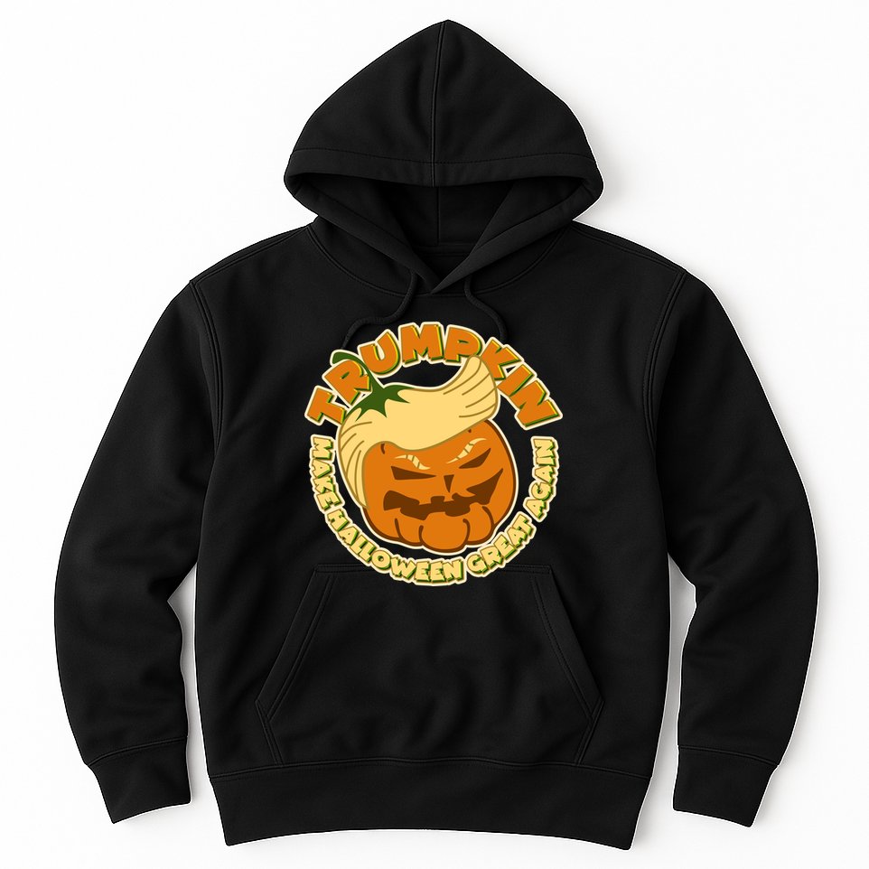 Trumpkin Make Halloween Great Again Fun Pumpkin Hoodie