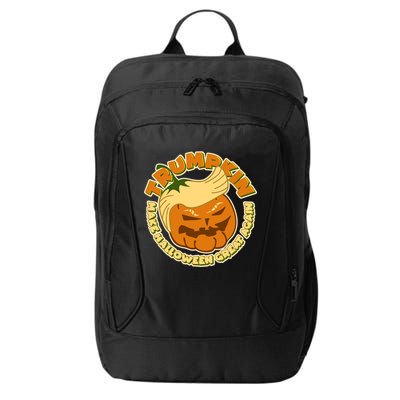 Trumpkin Make Halloween Great Again Fun Pumpkin City Backpack