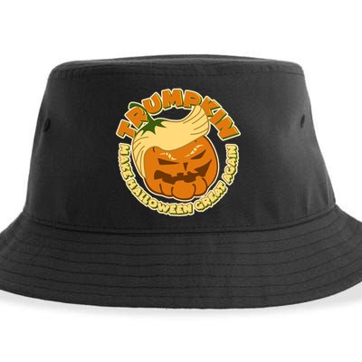 Trumpkin Make Halloween Great Again Fun Pumpkin Sustainable Bucket Hat