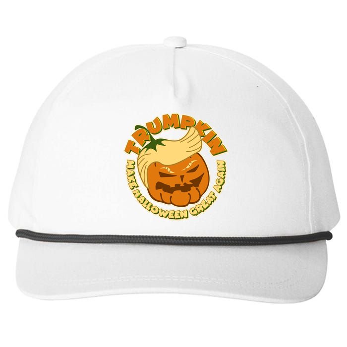 Trumpkin Make Halloween Great Again Fun Pumpkin Snapback Five-Panel Rope Hat