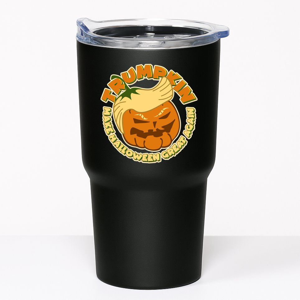 Trumpkin Make Halloween Great Again Fun Pumpkin Tumbler
