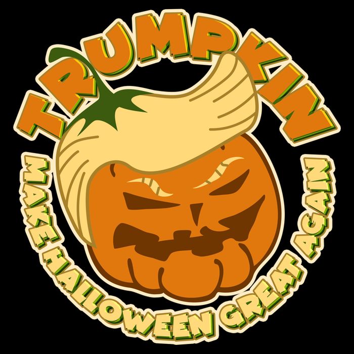 Trumpkin Make Halloween Great Again Fun Pumpkin Poster