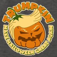 Trumpkin Make Halloween Great Again Fun Pumpkin Vector Backpack