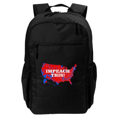 Trump's Impeachment Map Impeach This! Backpack
