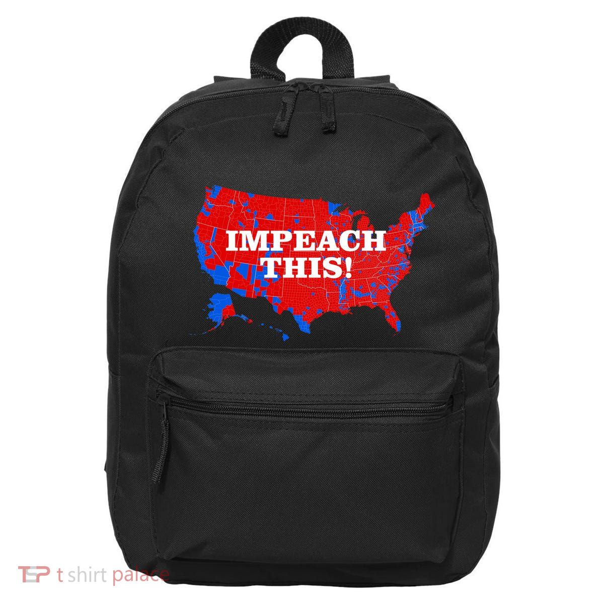 Trump's Impeachment Map Impeach This! 16 in Basic Backpack