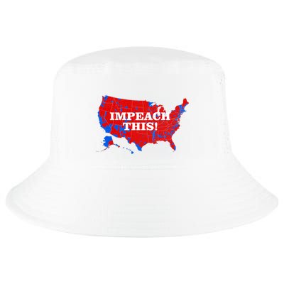 Trump's Impeachment Map Impeach This! Cool Comfort Performance Bucket Hat