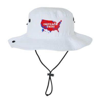 Trump's Impeachment Map Impeach This! Bucket Hat