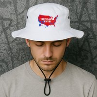 Trump's Impeachment Map Impeach This! Bucket Hat