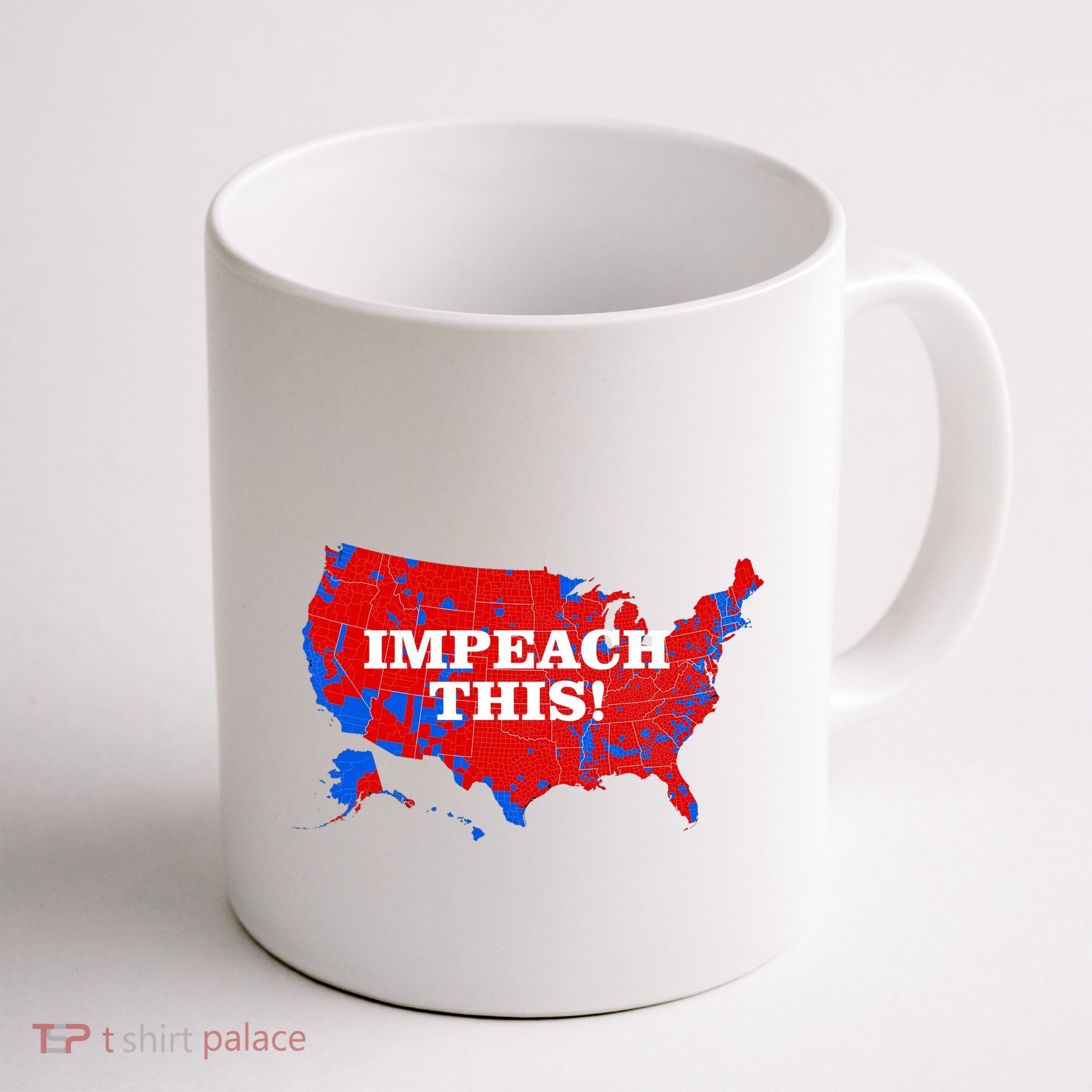 Trump's Impeachment Map Impeach This! Mug