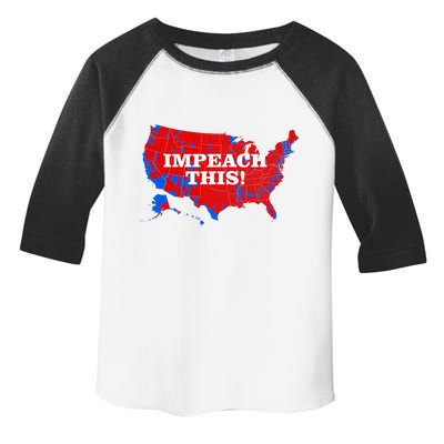 Trump's Impeachment Map Impeach This! Toddler Fine Jersey T-Shirt