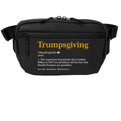 Trumpsgiving Being Thankful for Trump Thanksgiving Crossbody Pack