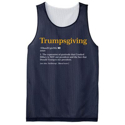 Trumpsgiving Being Thankful for Trump Thanksgiving Mesh Reversible Basketball Jersey Tank