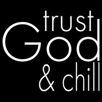 Trust God And Chill Cooling Performance Long Sleeve Crew