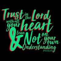 Trust In The Lord Youth Performance Sprint T-Shirt