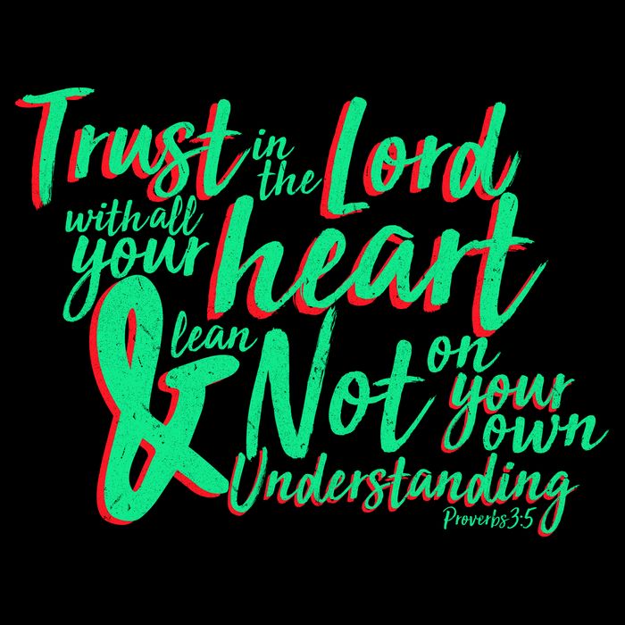 Trust In The Lord Youth Performance Sprint T-Shirt
