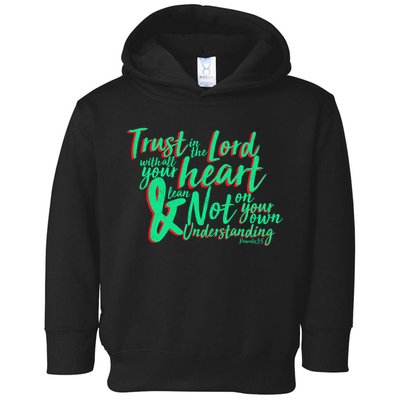Trust In The Lord Toddler Hoodie