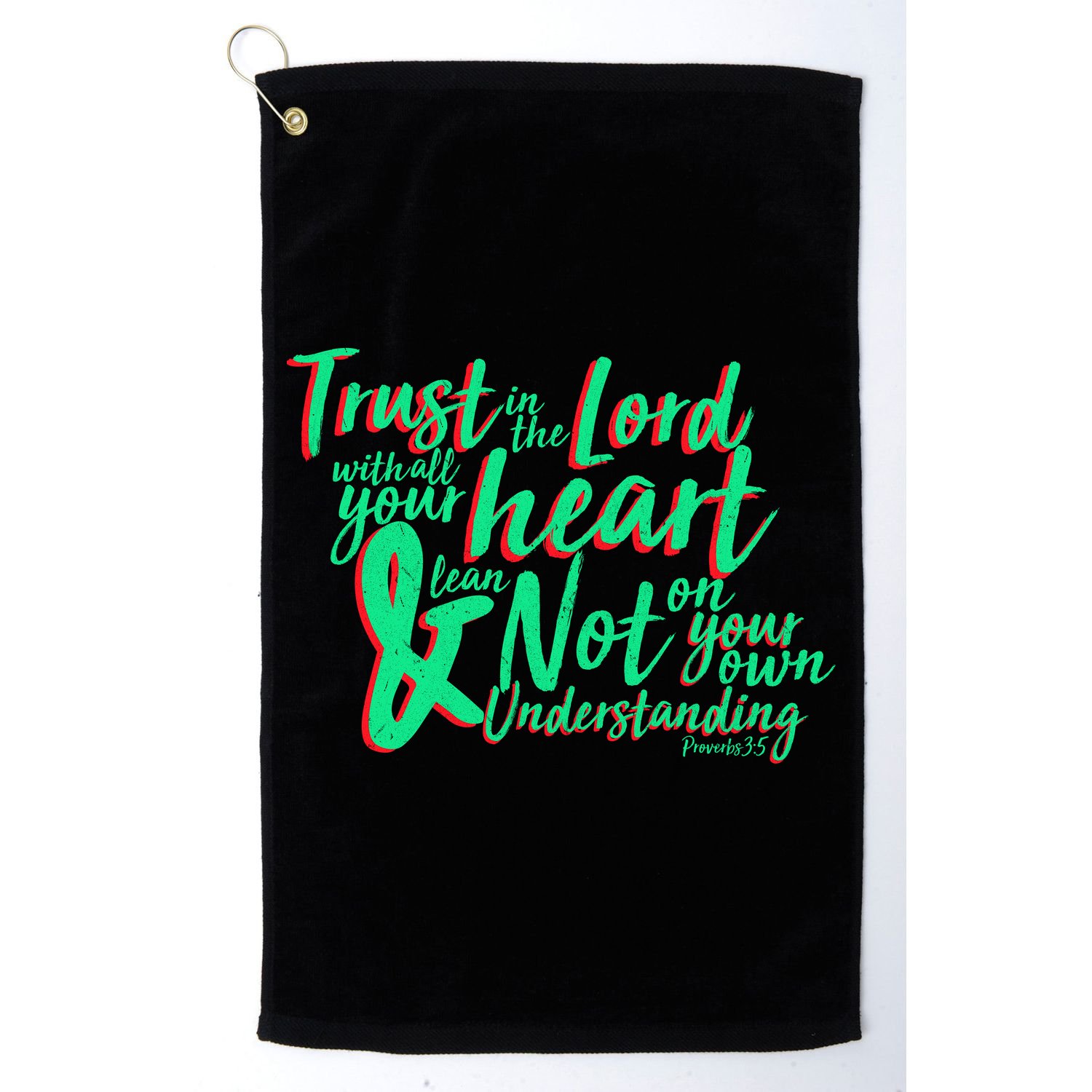 Trust In The Lord Golf Towel