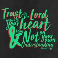 Trust In The Lord Golf Towel