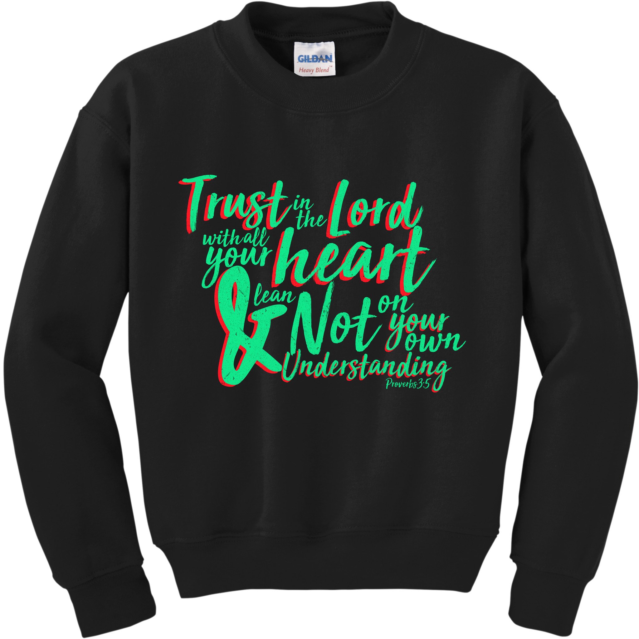 Trust In The Lord Kids Sweatshirt