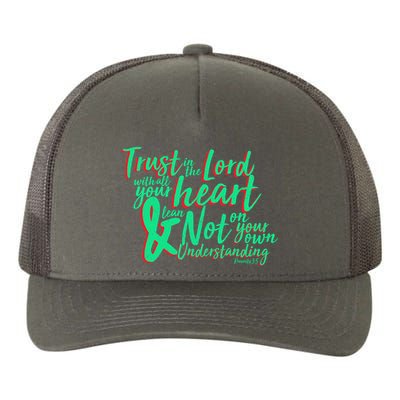 Trust In The Lord Yupoong Adult 5-Panel Trucker Hat