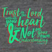 Trust In The Lord Button