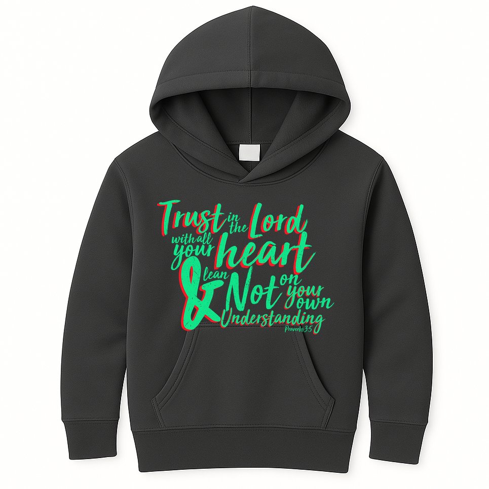 Trust In The Lord Kids Hoodie